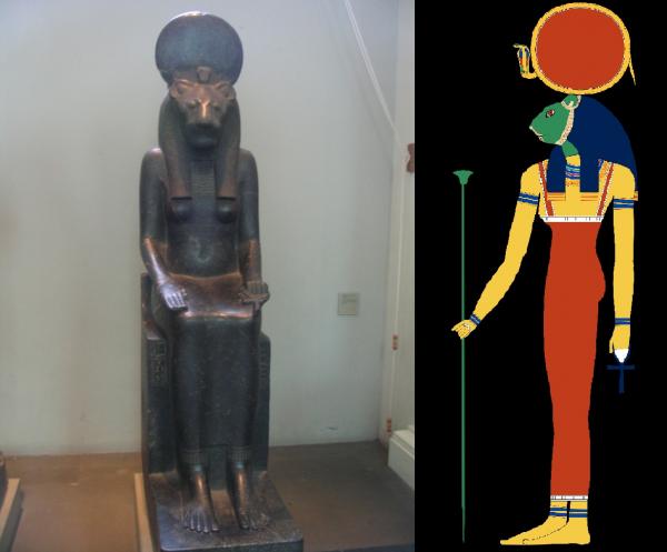 Mikä on egyptiläisen kissajumalan nimi?  - Myytti Sekhmetistä, leijonajumalattaresta