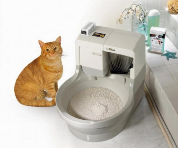 Kissan kalusteet - WC kissan hiekkalaatikko